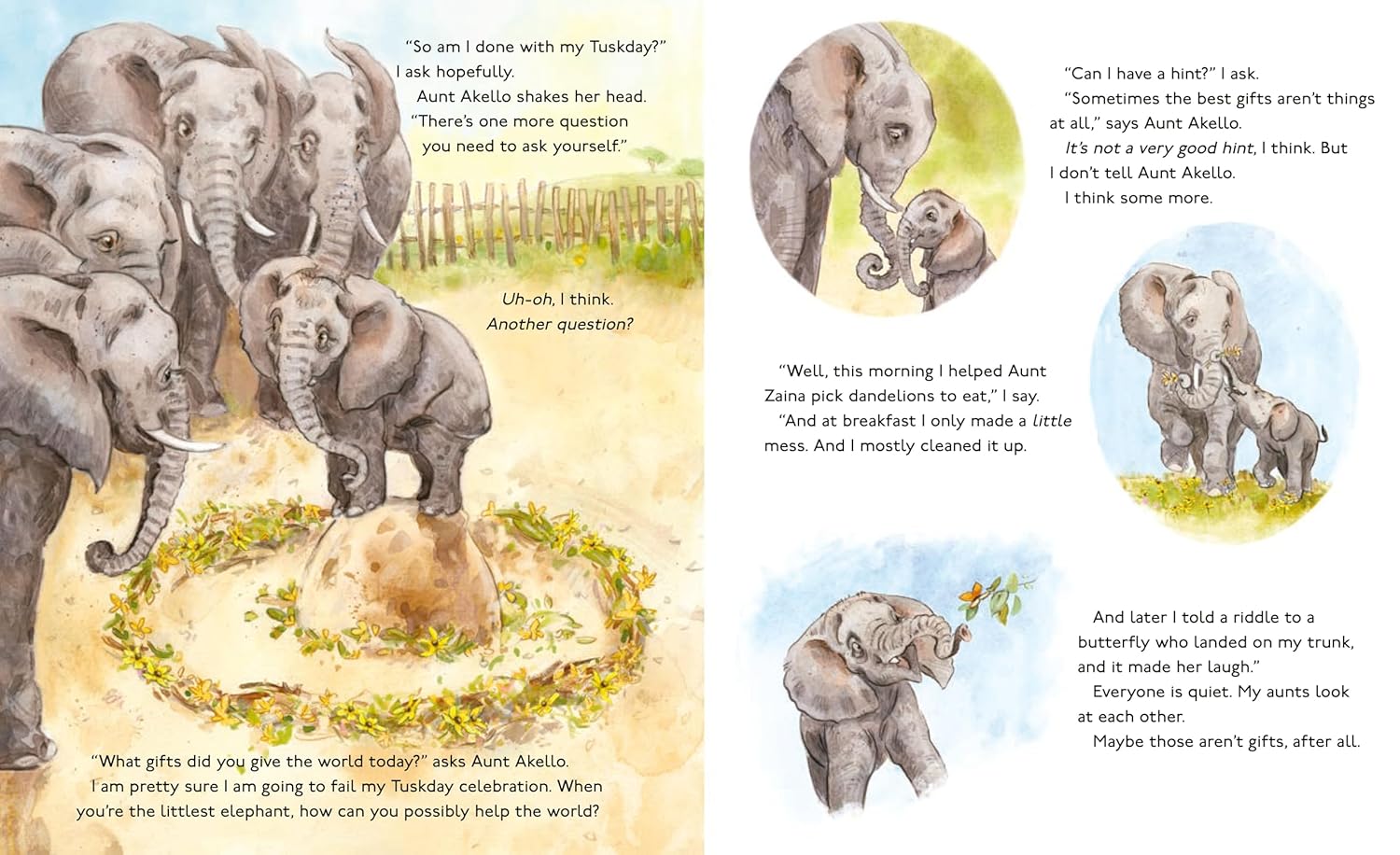 The Littlest Elephant by Applegate. Katherine; Judge. Lita 20 9780063357785_3