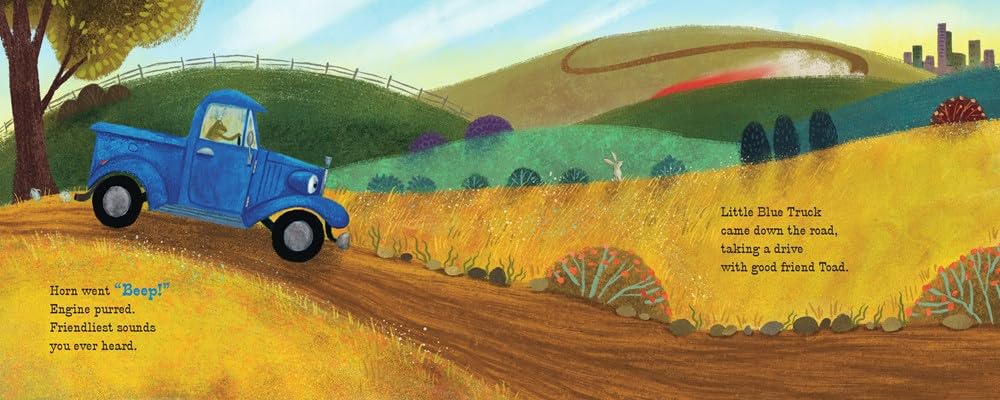 Little Blue Truck And Red Racer by Schertle. Alice; Mcelmurry. Jill 9780063387843_1