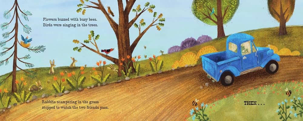 Little Blue Truck And Red Racer by Schertle. Alice; Mcelmurry. Jill 9780063387843_2
