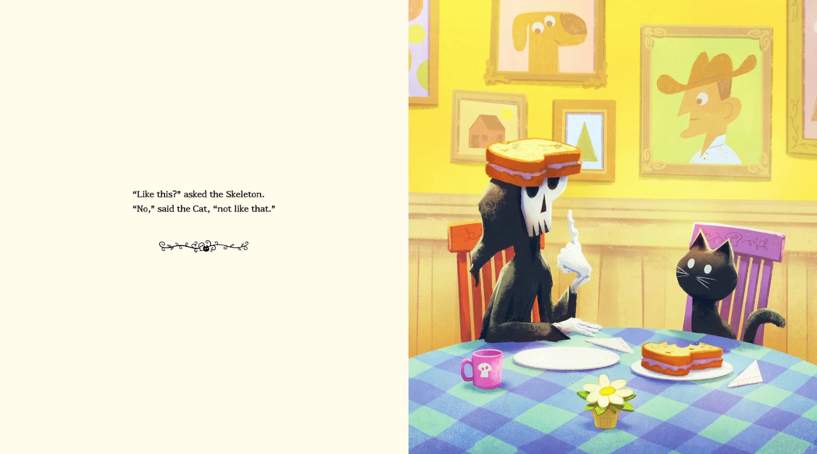The Skeleton and the Cat by Scott. Brandon James 20 9780063455887_2