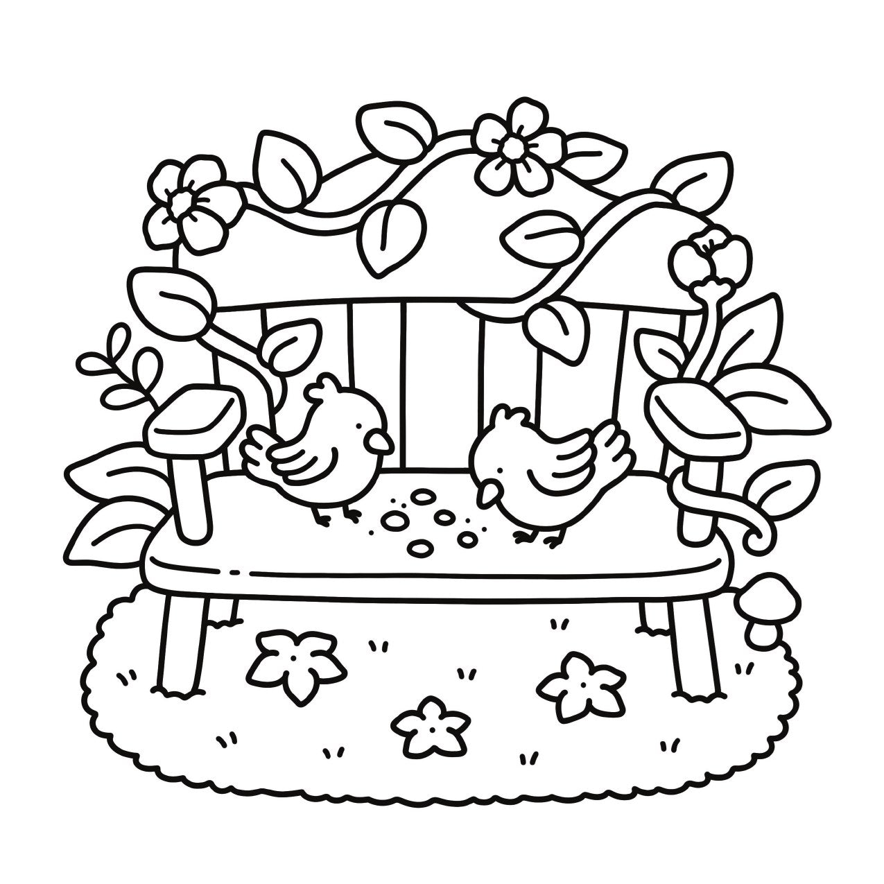 Garden Corners: Bold And Easy Coloring Book by Kotz. Hikaru 20 9780063514454_1_f4c35724-8bff-4130-9a65-c30631e02cea