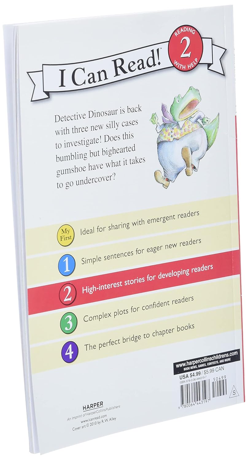 Detective Dinosaur Undercover by Skofield. Jame,: Alley. R. W. 9780064443197_2
