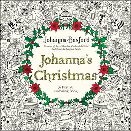 Johanna's Christmas: A Festive Coloring Book by Basford. Johanna 9780143129301