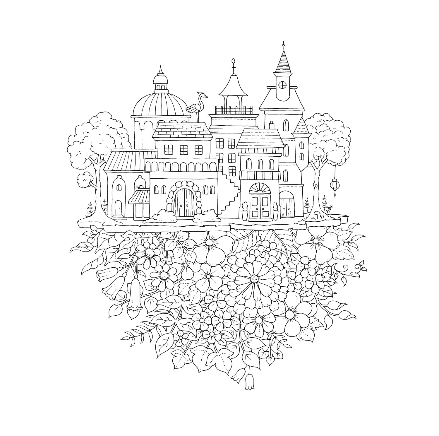 Worlds Of Wonder: A Coloring Book For The Curious - Basford. Johanna 9780143136064_1