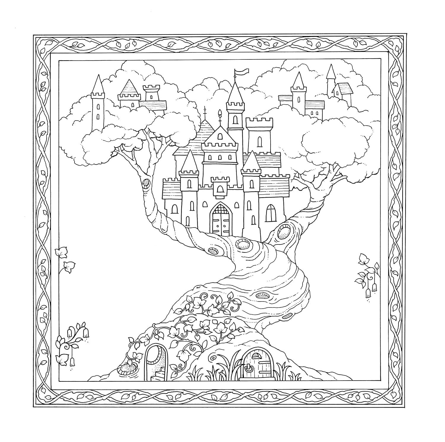 Worlds Of Wonder: A Coloring Book For The Curious - Basford. Johanna 9780143136064_3