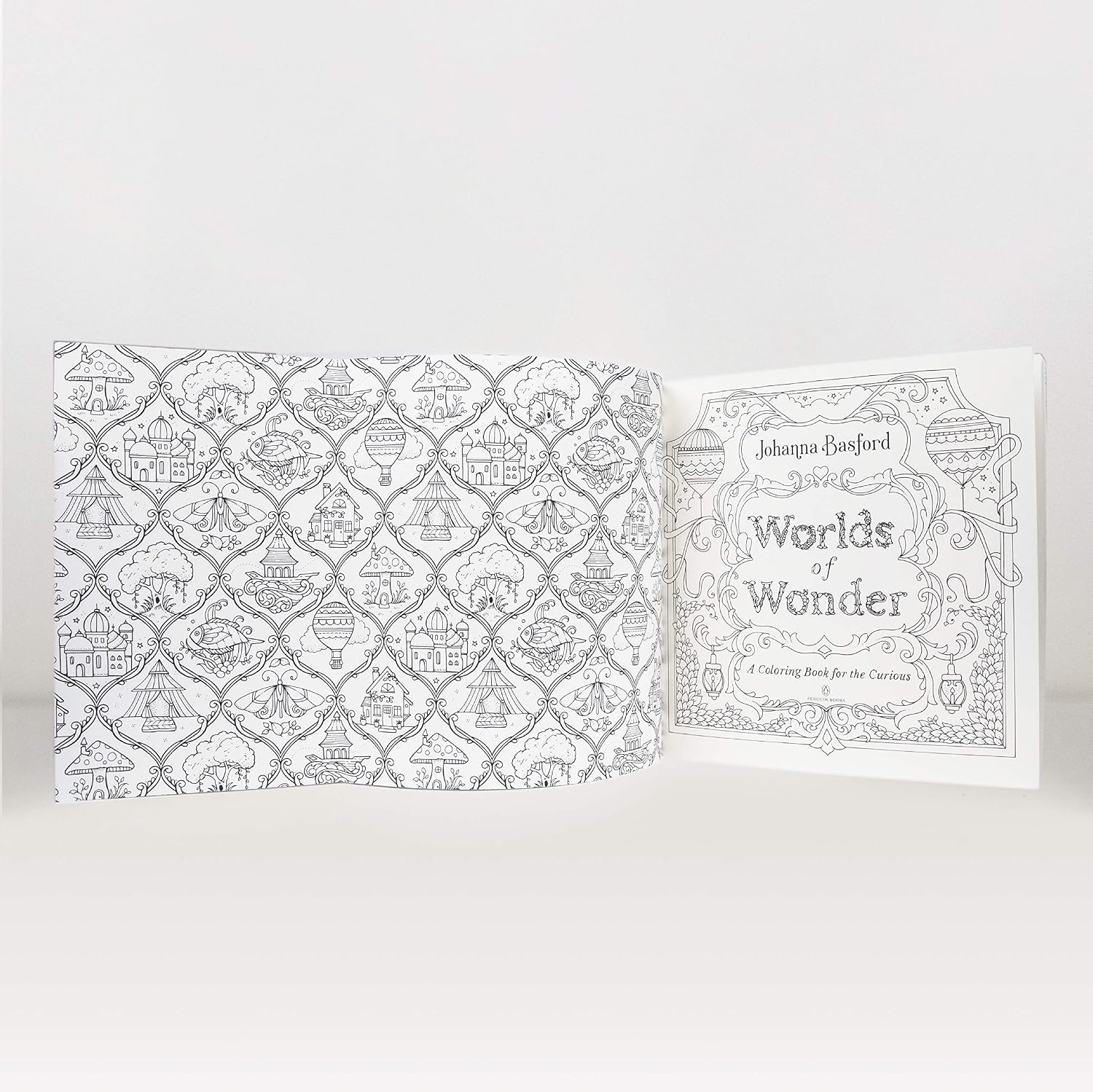 Worlds Of Wonder: A Coloring Book For The Curious - Basford. Johanna 9780143136064_4