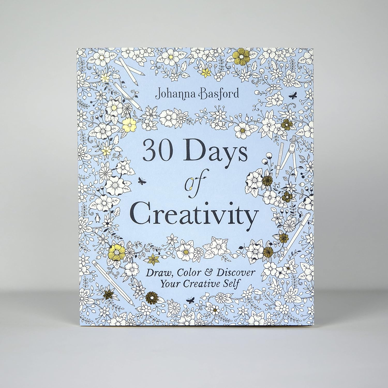 30 Days Of Creativity: Draw, Color, & Discover Your Creative Self by Basford. Jo 9780143136941_6