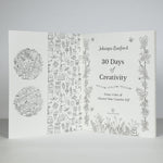 30 Days Of Creativity: Draw, Color, & Discover Your Creative Self by Basford. Jo 9780143136941_7