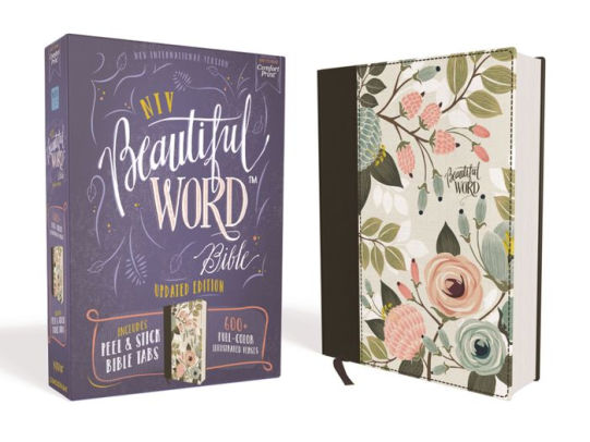 Niv, Beautiful Word Bible, Updated Edition, Peel/Stick Bible Tabs, Cloth Over Bo 9780310453420_d7a2ff72-27c2-42ae-ae19-079330d3bc49
