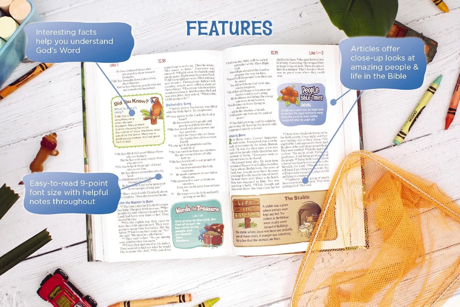 Niv Adventure Bible For Early Readers, Leathersoft by Zonderkidz 20 9780310458791_4