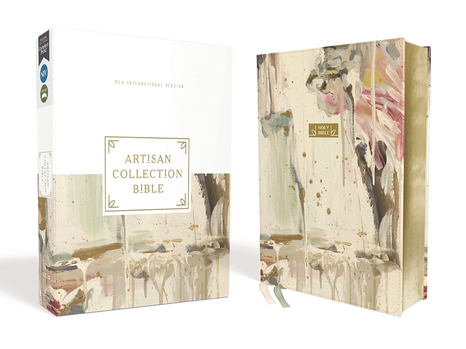Niv, Artisan Bible, Leathersoft, Multi-Color/Cream, Red Letter, Comfort Print 20 9780310460572