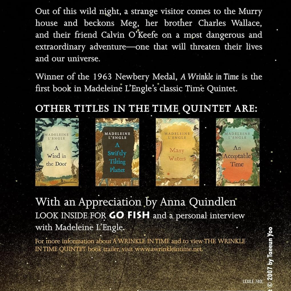 A Wrinkle In Time by L'Engle. Madeleine 9780312367541_1