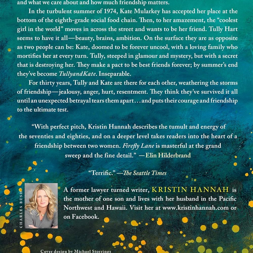 Firefly Lane by Hannah. Kristin 9780312537074_1
