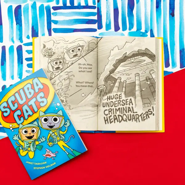 Scuba Cats by Tashijan. Janet, Illustrated by Holman. Stephen 20 9780316335744_2