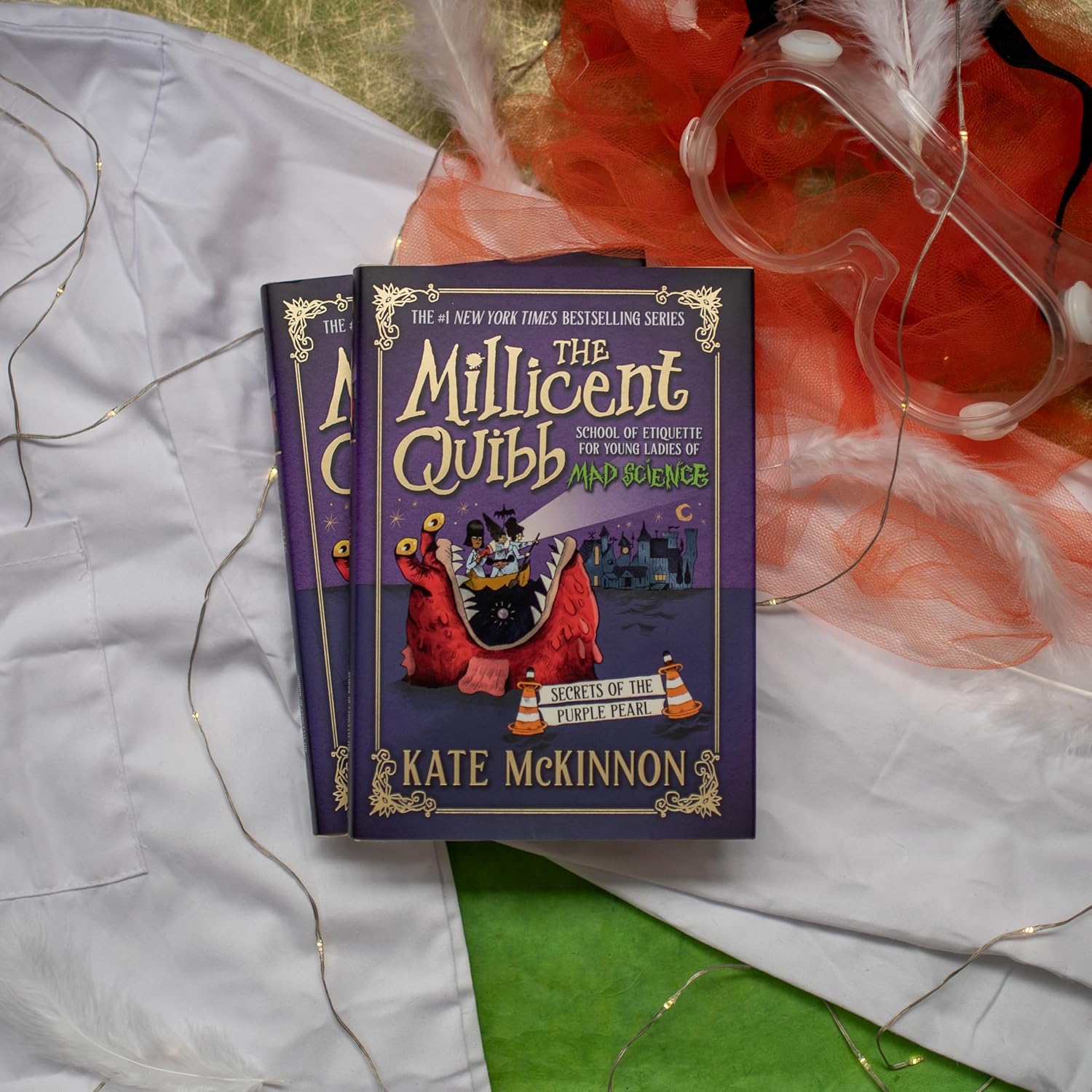SECRETS OF THE PURPLE PEARL (MILLICENT QUIBB #2) - MCKINNON. KATE 9780316555296_1