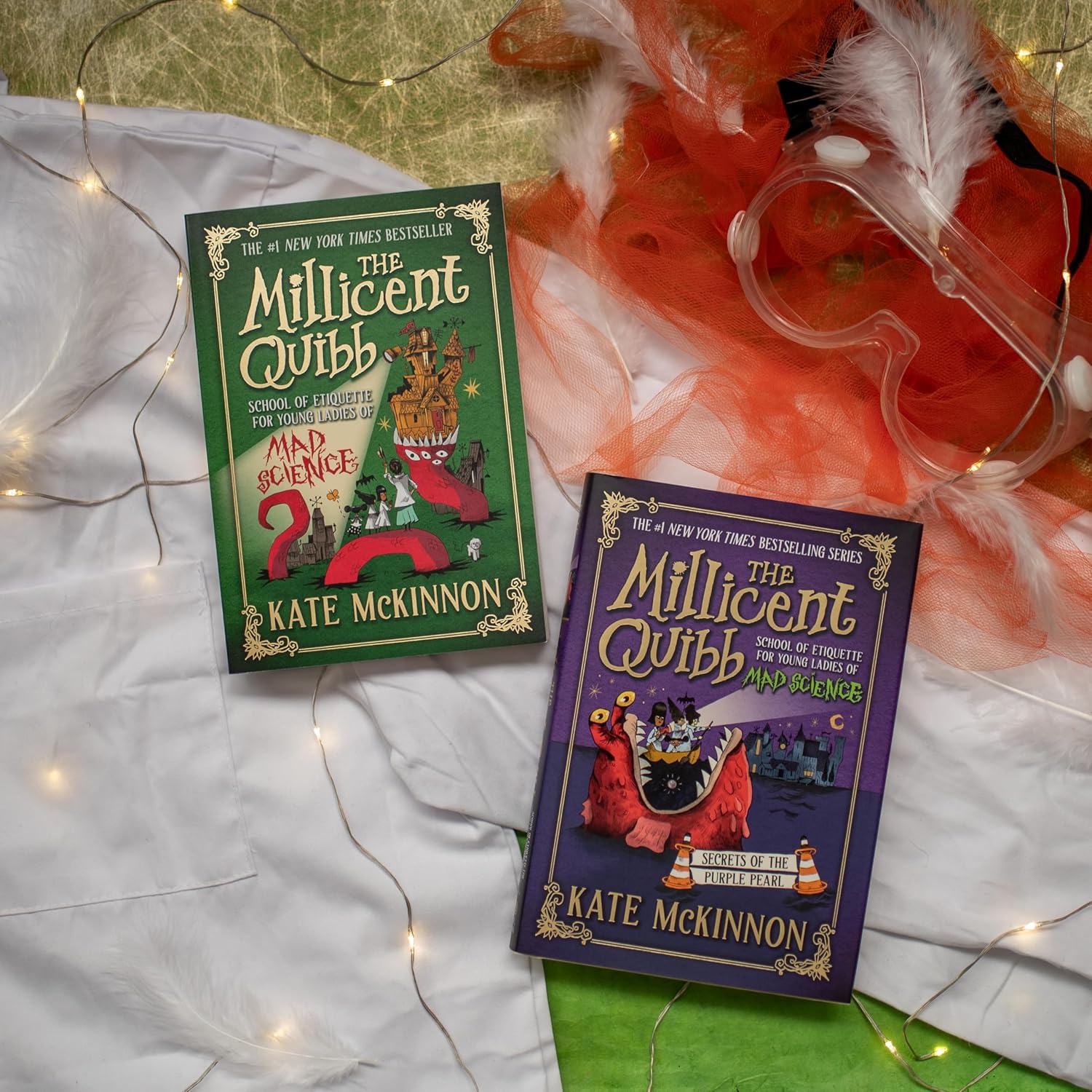 SECRETS OF THE PURPLE PEARL (MILLICENT QUIBB #2) - MCKINNON. KATE 9780316555296_2