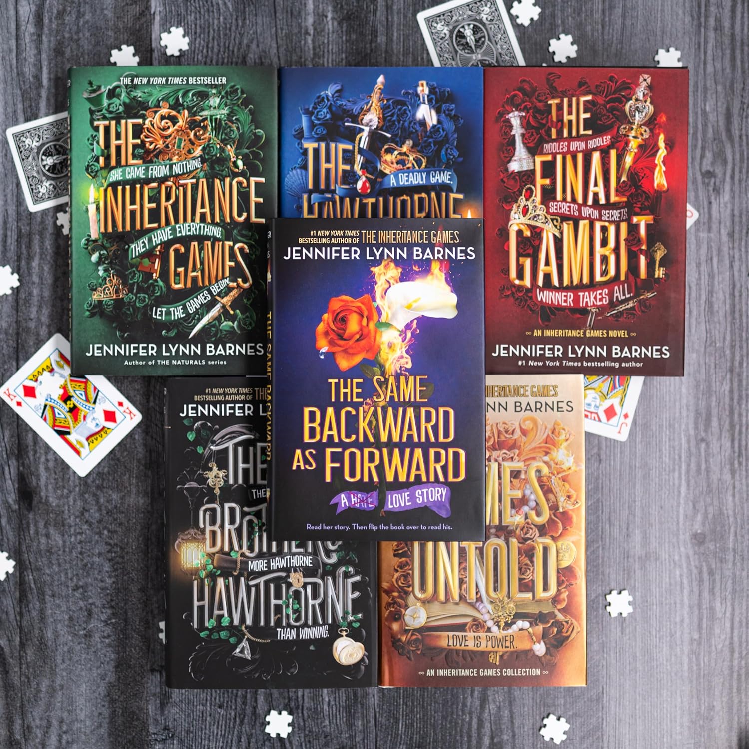 The Same Backward As Forward (Deluxe Ed.) by Barnes. Jennifer Lynn 9780316591225_3