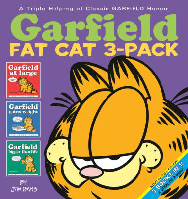 GARFIELD FAT CAT 3-PACK #1 - DAVIS. JIM Jerrol's Supplies