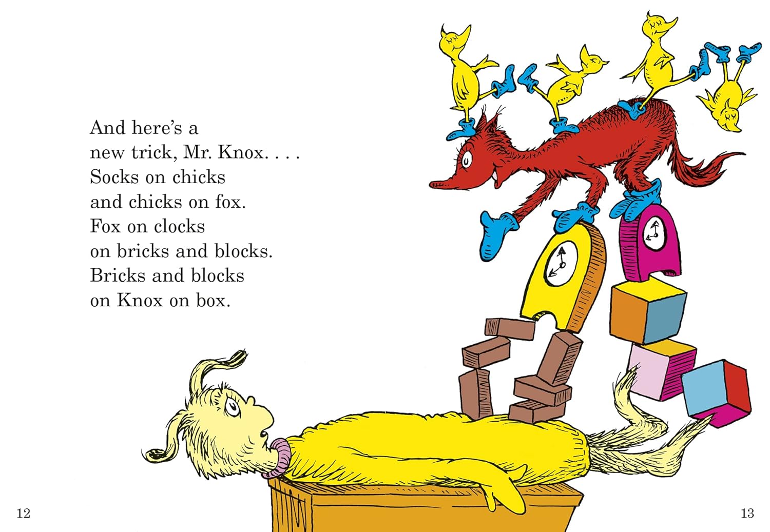 Fox In Socks by Dr Seuss by 9780394800387 Childrens Picture 9780394800387_2