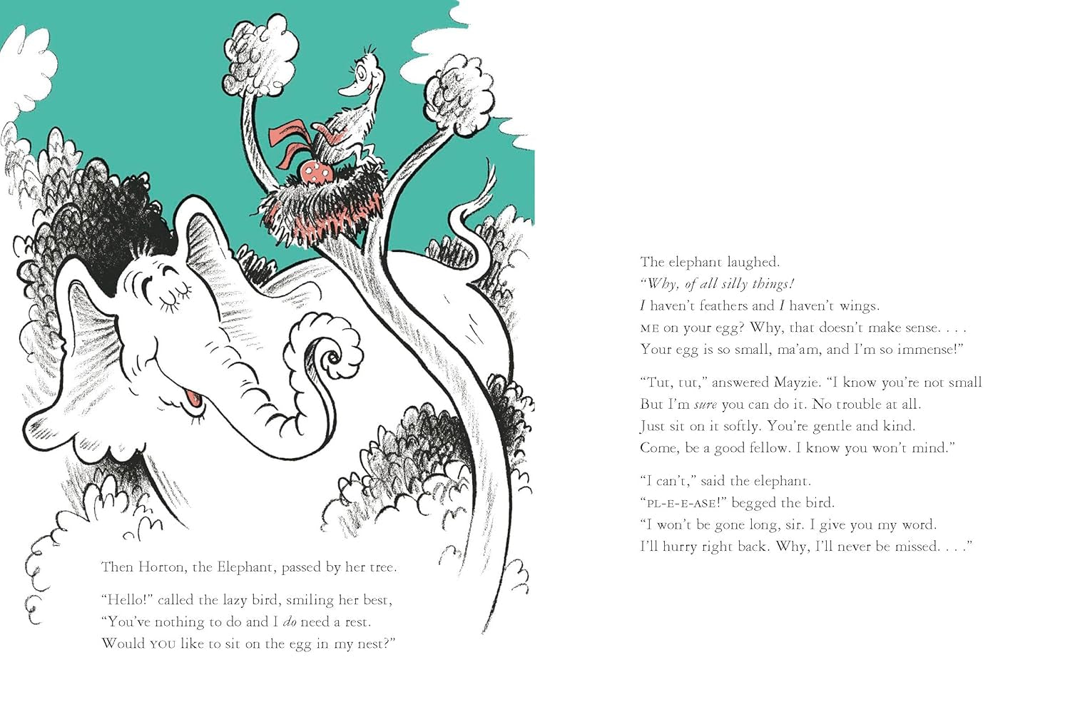 HORTON HATCHES THE EGG - DR SEUSS 9780394800776_1