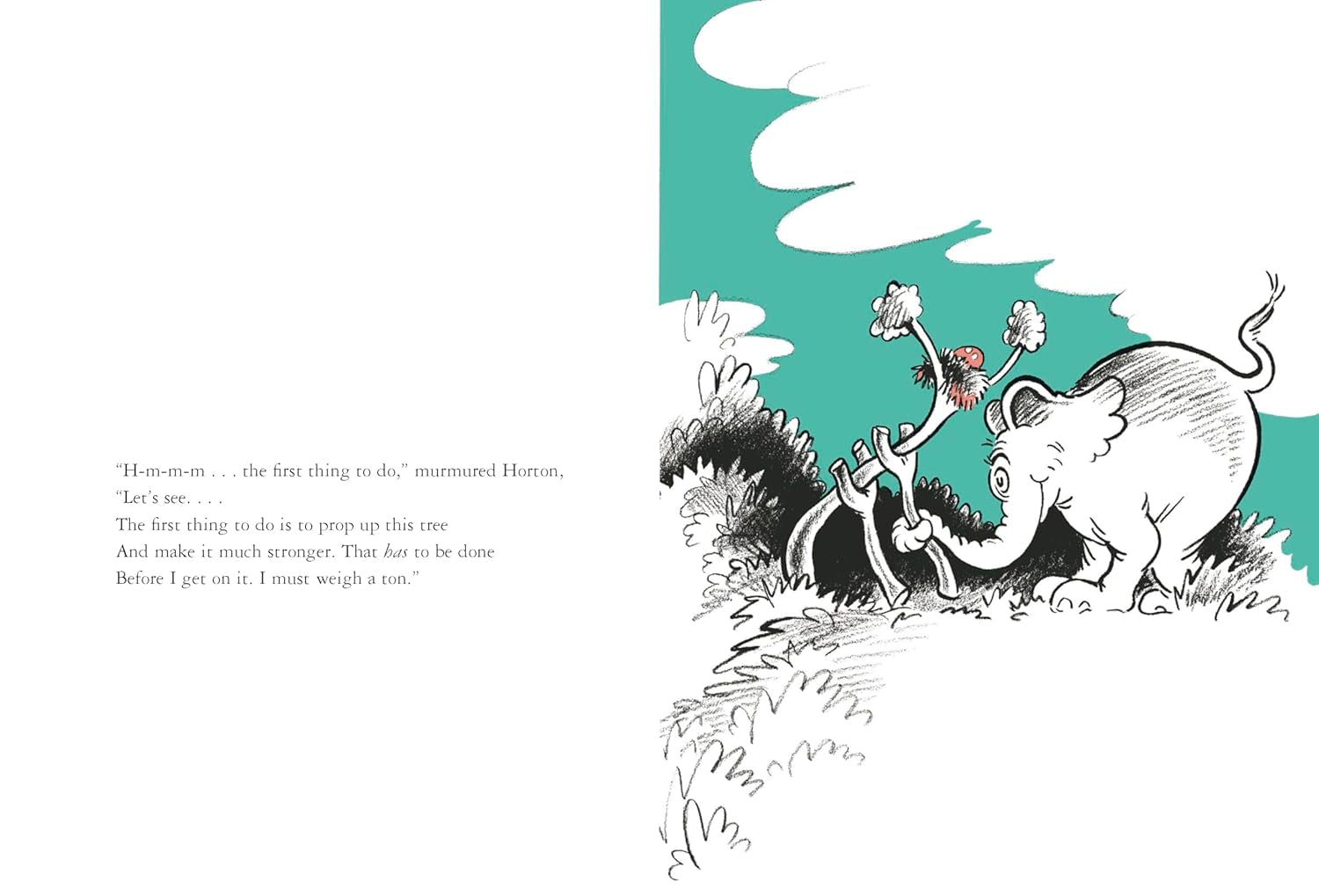 HORTON HATCHES THE EGG - DR SEUSS 9780394800776_3