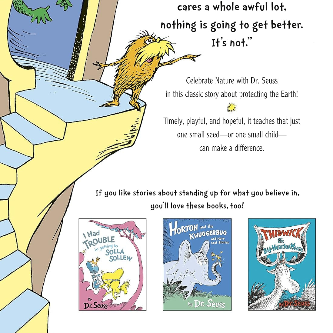 Lorax by Dr Seuss Childrens Picture 9780394823379_1