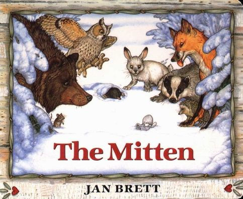 The Mitten by Brett. Jan 9780399231094_05768969-9af4-4bf3-a71f-62cc103d122b