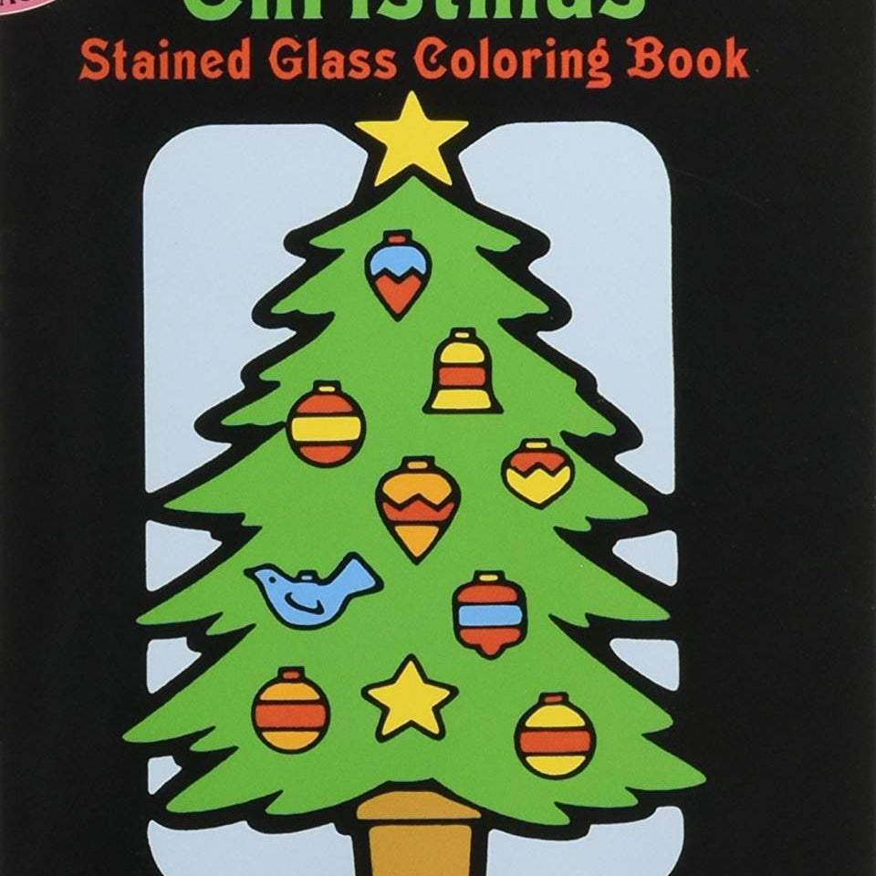 Little Christmas Stained Glass Coloring Book -Menten. Ted 9780486257341_50273842-23e0-4b8c-878d-cee71bf298f6