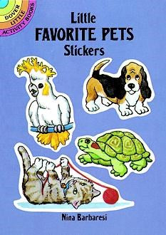 Little Favorite Pets Stickers by Barbaresi. Nina 9780486263892
