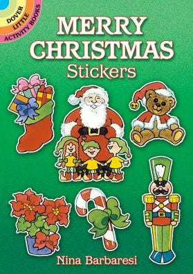 Merry Christmas Stickers by Barbaresi. Nina 9780486271507_e54b6338-a851-4219-a0bd-a45cc32600de