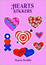 Hearts Stickers: 28 Pressure-Sensitive Designs by Hendler. Muncie 9780486277165_0769af1f-0fe0-4885-a3f4-c49032212d50