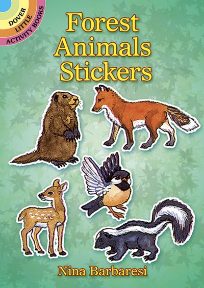 Forest Animals Stickers by Barbaresi. Nina 9780486290904
