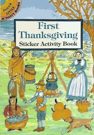 FIRST THANKSGIVING STICKER ACTIVITY BOOK - VAN RYNBACH. IRIS 9780486297323_c21076b5-6bfa-4a16-8c66-696867990405