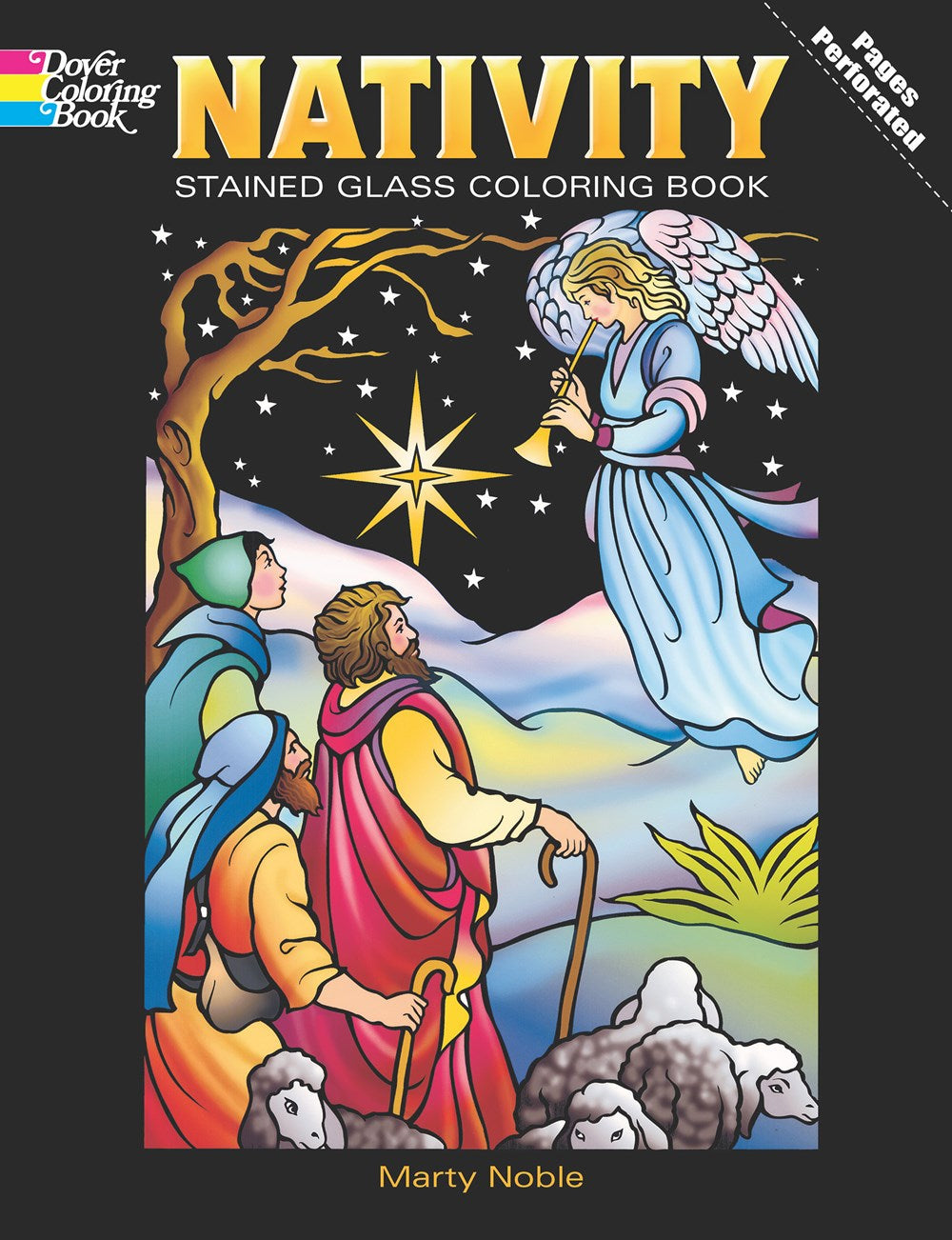 Nativity Stained Glass Coloring Book by Noble. Marty 9780486435275