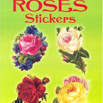 Glitter Roses Stickers by Kate. Maggie 9780486435343_3a4f7b68-7260-4b29-8956-664b1a29fa42