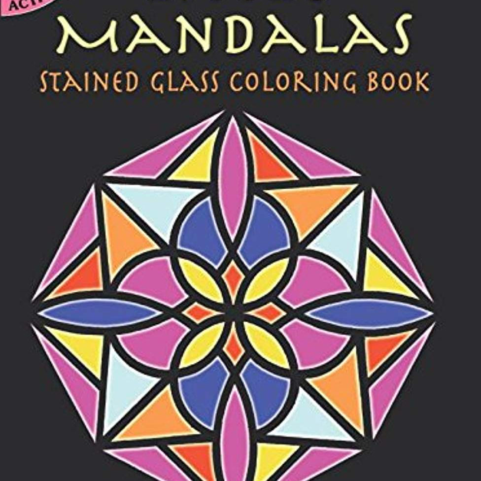 Little Mandalas Stained Glass Coloring Book -Smith. A. G. 9780486449371_e86d4728-425b-4441-af1d-cc0814723f8f