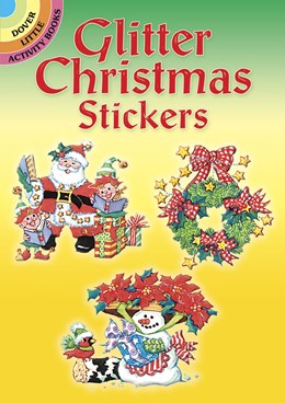 Glitter Christmas Stickers by Barbaresi. Nina 9780486456584