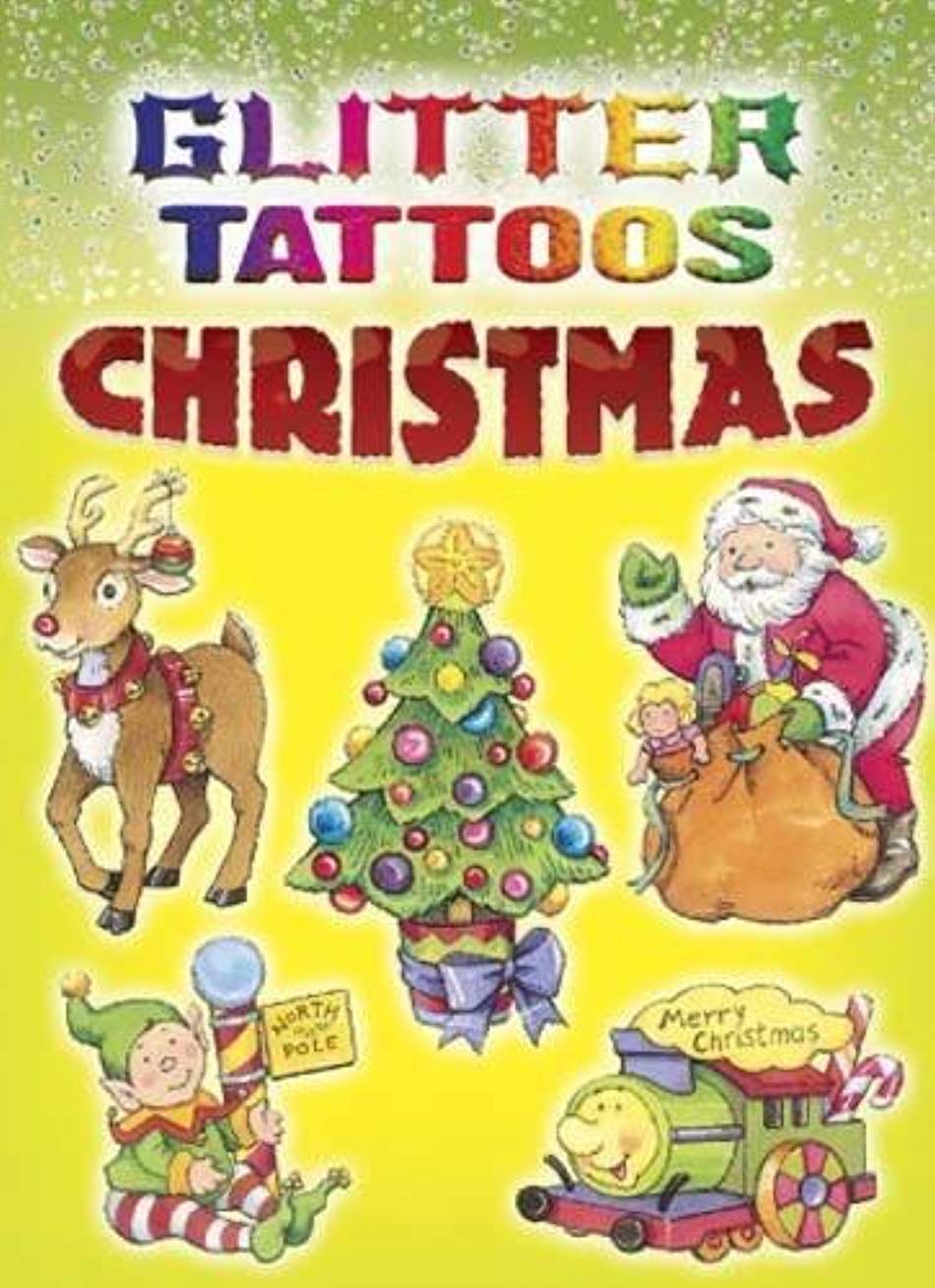 Glitter Tatoos Christmas 9780486462110_1e920ba6-ae9e-446e-8247-d5b937acfde3