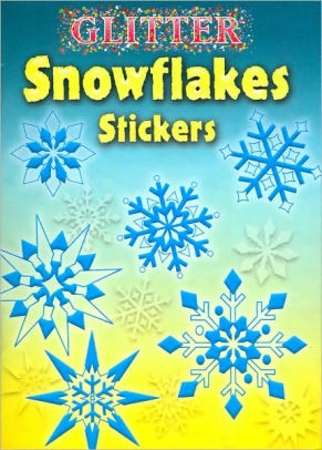 Glitter Snowflakes Stickers by Shaffer. Christy 9780486462912_ad57de30-9adf-41d8-80d5-814974b25f26