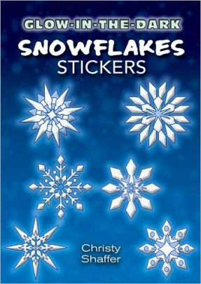 Glow-In-The-Dark Snowflakes Stickers by Shaffer. Christy 9780486470627_2513c7c0-6843-44ef-b3aa-d5f931f673eb