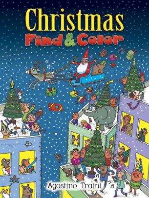 CHRISTMAS FIND AND COLOR - TRAINI. AGOSTINO 9780486471129_70380818-d9ed-45df-9e76-4fc7d840d266