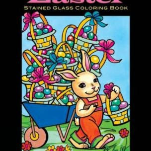 Happy Easter Stained Glass Coloring Book by Miller. Eileen Rudisill 9780486472966_c7c4c743-c3a5-4b7a-bf5d-d7dcebb07c34
