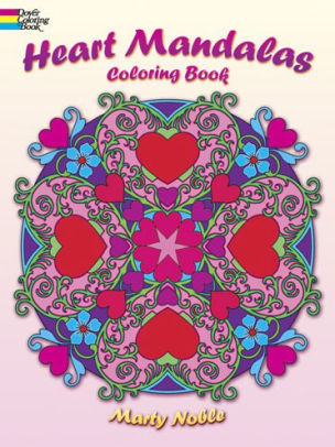 Heart Mandalas Coloring Book by Noble. Marty 9780486492193_08bf9242-c302-44a3-846f-0a29a21a0d5a
