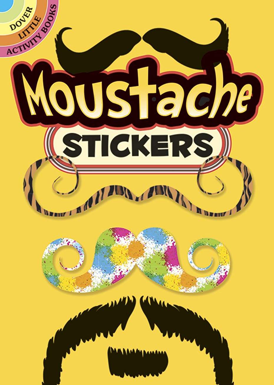 Moustache Stickers -Dover 9780486780368_129e1176-2cba-4275-a7a1-a582d9ddce1f