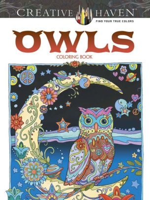 Creative Haven Owls 9780486796642_ca6b13d6-e965-4d2e-b990-aeec15a0c40c