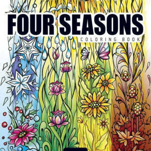 Creative Haven Deluxe Edition Four Seasons Coloring Book by Adatto. Miryam 9780486809465_9d1a8ed7-f856-4428-baf6-5c3b5754d23e