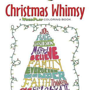 CREATIVE HAVEN CHRISTMAS WHIMSY: A WORDPLAY COLORING BOOK - MAZURKIEWICZ. JESSIC 9780486813752