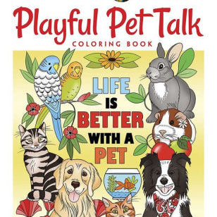 Creative Haven Playful Pet Talk Coloring Book by Taylor. Jo 9780486842554_4ae46575-735d-4cf7-bdeb-279be73780be