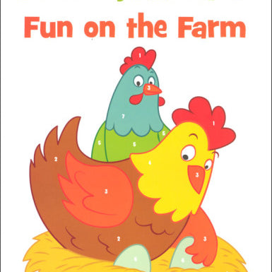Color By Number Fun On The Farm by Dover Publications 9780486842646