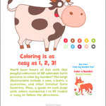 Color By Number Fun On The Farm by Dover Publications 9780486842646_1